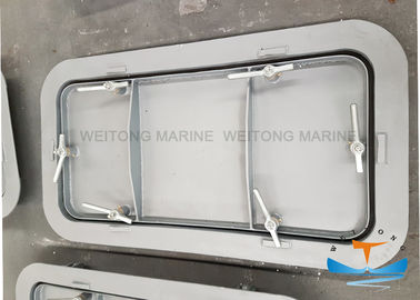 Chiny Wodoszczelne drzwi jednoskrzydłowe Marine 0.06Mpa-0.5Mpa Ciśnienie z uchwytem Singlle fabryka