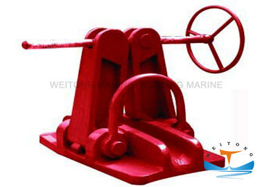 Chiny Cast Steel / Iron Marine Cumownicze wyposażenie, Screw Typ Marine Chain Stopper fabryka