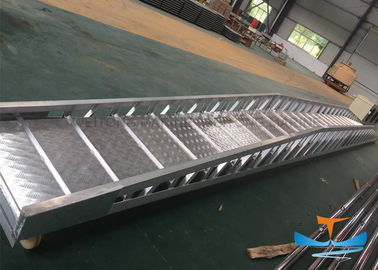 Aluminiowa drabina nabrzeżna ze stali morskiej do transportu 8 - 15 m długości