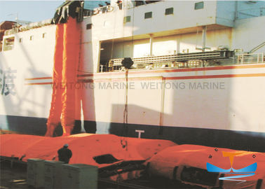 Chiny Liferaft Marine Safety Equipment, pionowy morski system ewakuacji Single Chute fabryka